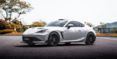Subaru BRZ ZD8 2022 2023 2024 & Toyota GR86 ZN8 2022 2023 2024 with Aftermarket Parts - "SHINING" Side Window Louver Trim Carbon Fiber / FRP from Robot Craftsman